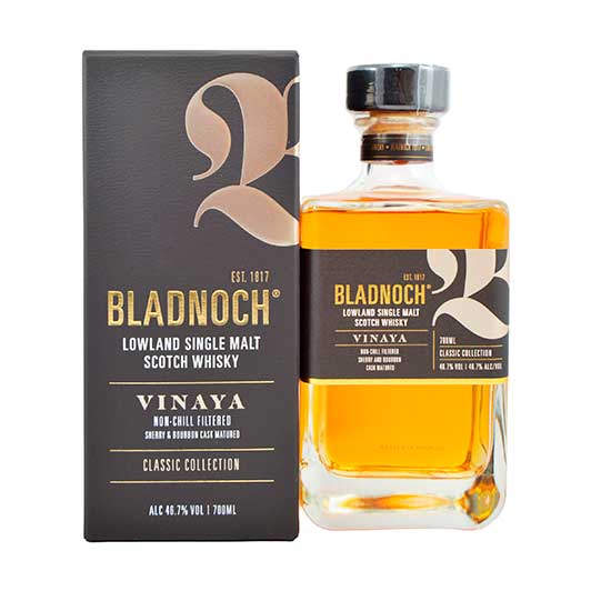 BLADNOCH VINAYA SINGLE MALT SCOTCH WHISKY 