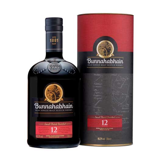 BUNNAHABHAIN 12 AÑOS SINGLE MALT SCOTCH WHISKY