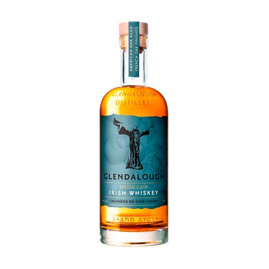 GLENDALOUGH SINGLE CASK CALVADOS XO FINISH SINGLE GRAIN IRISH WHISKEY