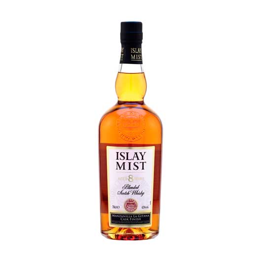 ISLAY MIST 8 AÑOS MANZANILLA LA GITANA CASK PEATED BLENDED SCOTCH WHISKY